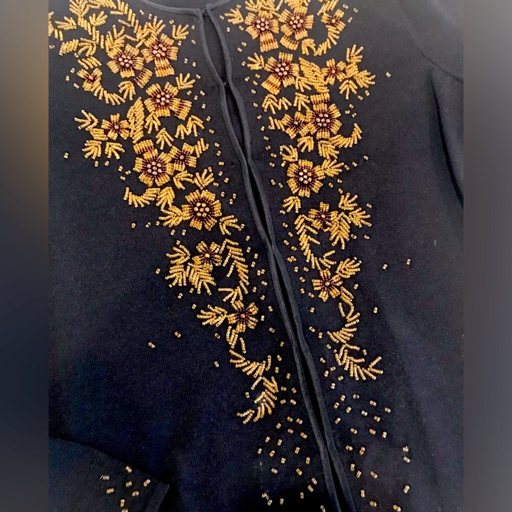 Ann Taylor Beaded Sweater